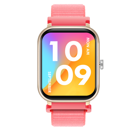 Forever Smartwatch SW-116 beżowy/różowy