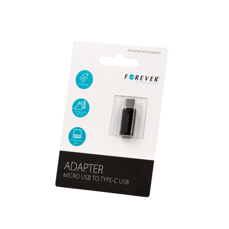 Forever adapter micro USB typ-C