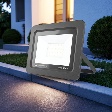 Naświetlacz LED PROXIM II 20W |6000K| IP66 Forever Light