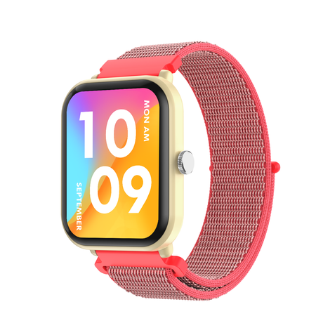 Forever Smartwatch SW-116 beżowy/różowy