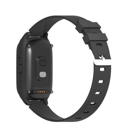 Smartwatch dla seniora Forever Siva ST-100 czarny – zegarek SOS dla babci i dziadka