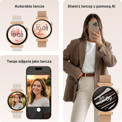 Forever Smartwatch SB-380 Rosadust Rosegold