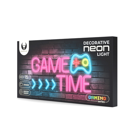 Neon PLEXI LED GAME TIME multikolor FPNE34 Forever Light