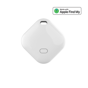 Setty lokalizator FindMy kwadratowy TFO TAG 02 biały + etui