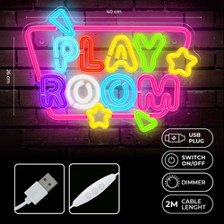 Neon PLEXI LED PLAYROOM multikolor FPNE39 Forever Light