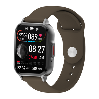 Smartwatch Forever SW-115 lite kwadratowy SPACE GRAY/MORO