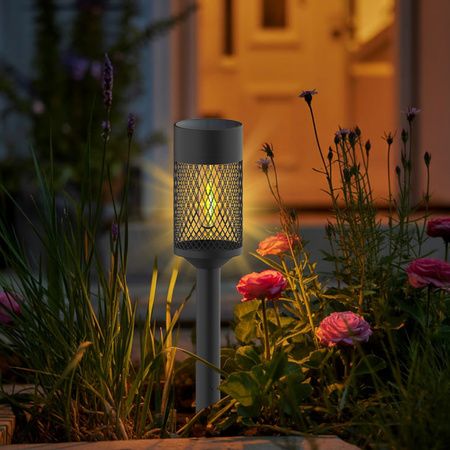 Lampa solarna LED SUNARI FLS-15 Słupek okrągła 4000K 800mAh Ni-MH Forever Light