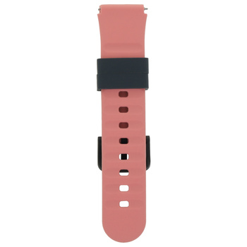 Pasek silikonowy do zegarka GPS WiFi 4G Kids Forever Look Me KW-500 różowy