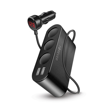 Forever rozdzielacz gniazda samochodowego 2xUSB 2,4A