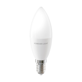 Forever Light Żarówka LED E14 C37 8.5W 1000lm 4000K klasa E