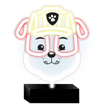 Neon LED na podstawce Psi Patrol - Rubble OW-120446