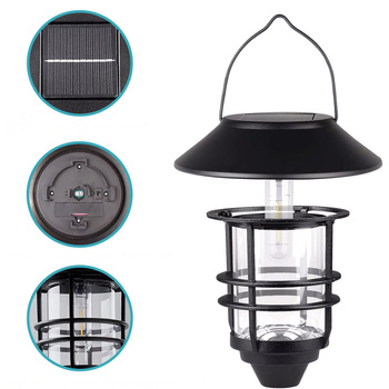 Lampa solarna LED SUNARI FLS-40 Wisząca latarnia 3000K 500mAh Li-Ion Forever Light