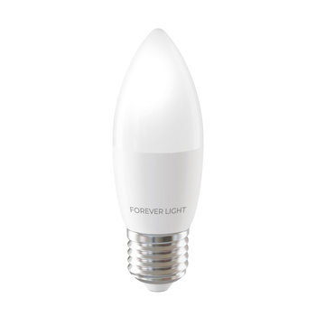 Forever Light Żarówka LED E27 C37 7.2W 840lm 6000K klasa E