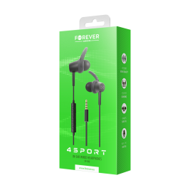 4Sport SP-100 Cable Earbuds black