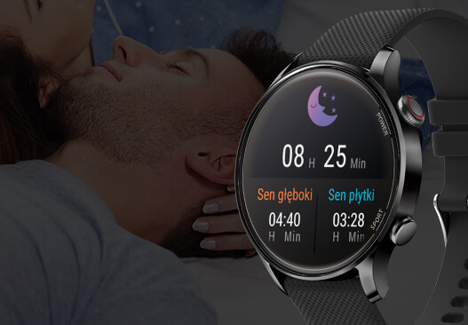 Smartwatch męski z monitorem snu