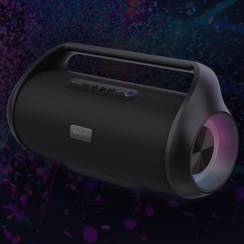 Boost wireless speaker from Forever
Boost the power of music!
