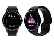Elegancki smartwatch damski z monitoringiem zdrowia